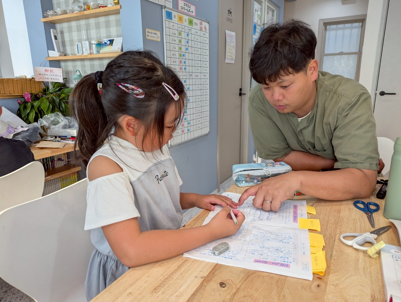 学習の様子